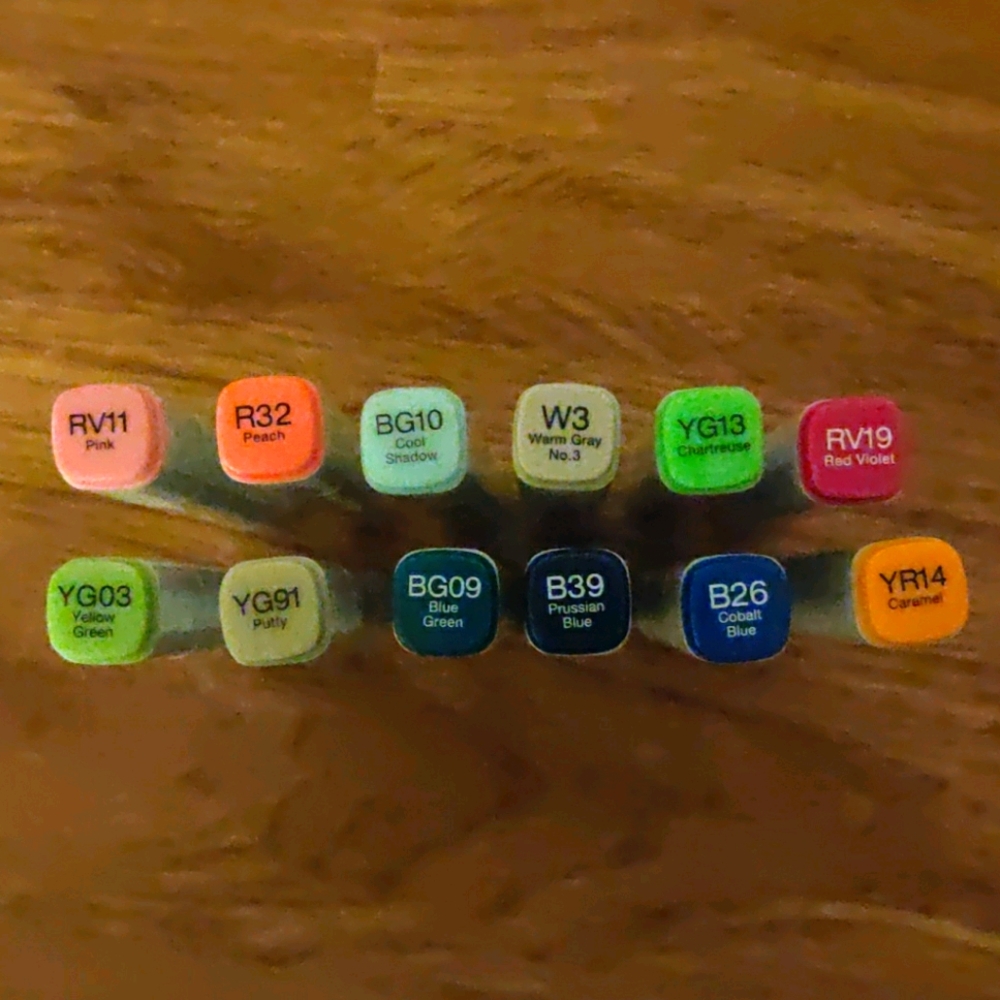 Copic Classic Markers 12pc